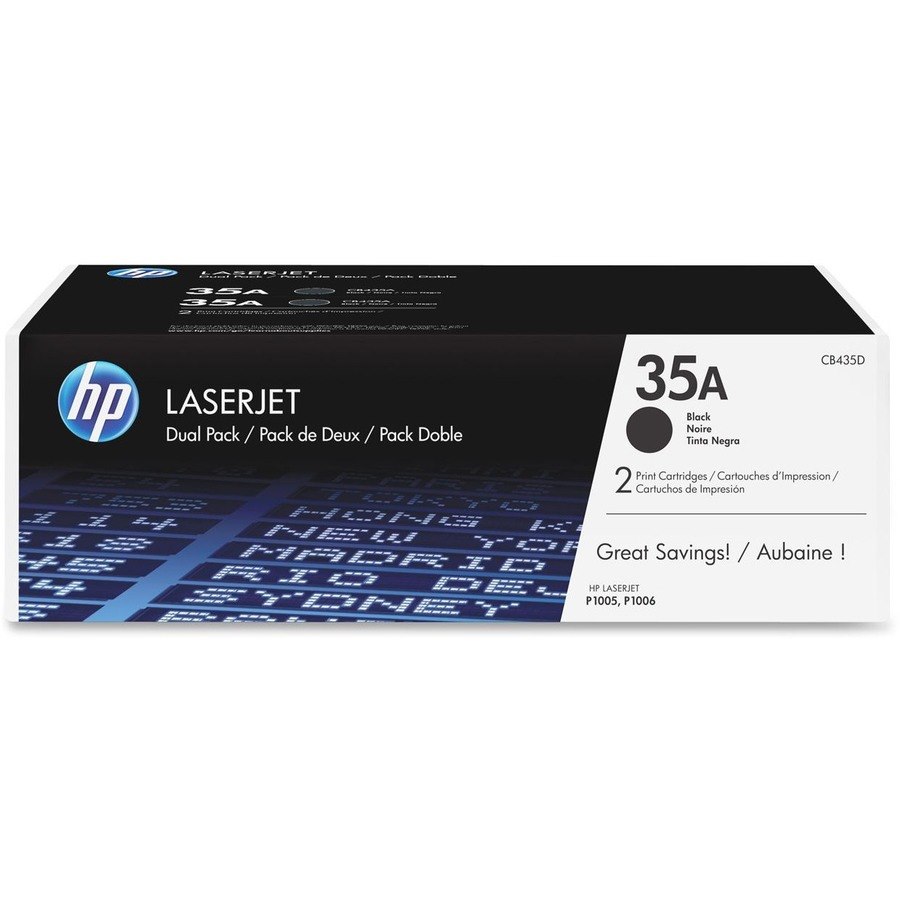 HP 35A (CB435AD) Original Toner Cartridge