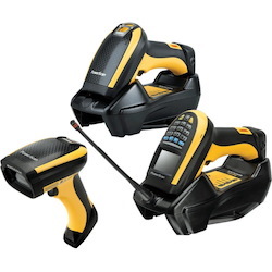 Datalogic PowerScan PM9501 Industrial, Warehouse, Logistics Handheld Barcode Scanner Kit - Wireless Connectivity - Black, Yellow - USB Cable Included