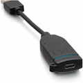 C2G USB-C to USB-A Dongle Adapter Converter for AV Adapter Ring