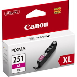 Canon CLI-251XL Original High Yield Inkjet Ink Cartridge - Magenta Pack