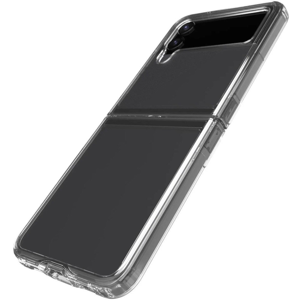 Tech21 Evo Clear Case for Samsung Galaxy Z Flip4 Smartphone - Clear