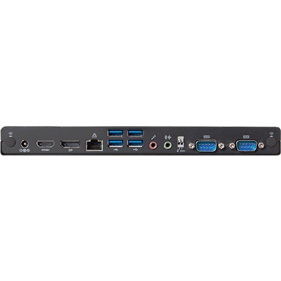 AOpen Digital Engine DEX5350 Desktop Computer - Intel Core i5 5th Gen i5-5350U - 8 GB - 64 GB SSD - Slim PC - Black