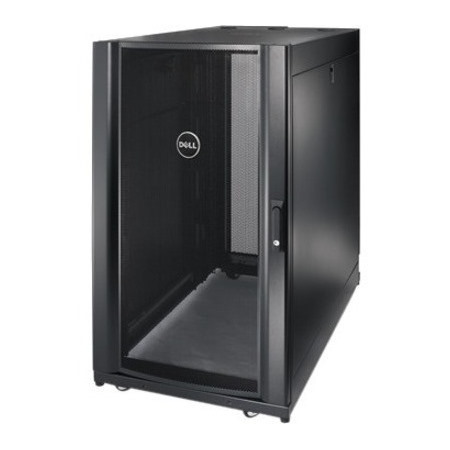 Dell 24U Rack Cabinet for Server - 482.60 mm Rack Width - Black