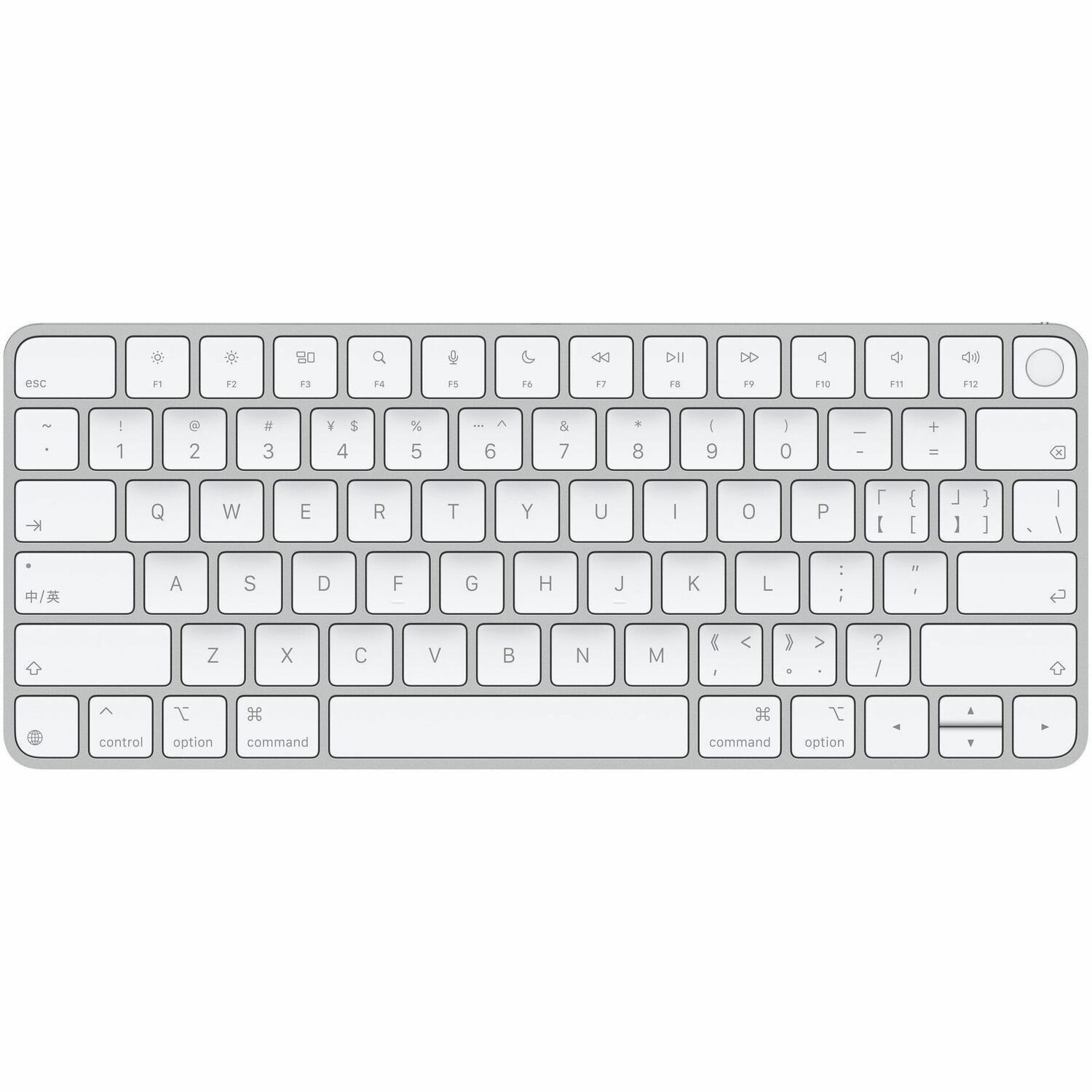 Apple Magic Keyboard - Wired/Wireless Connectivity - USB Type C Interface - English