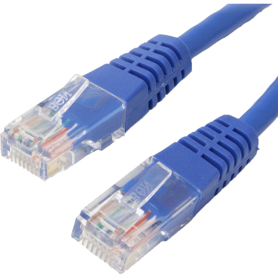 4XEM 6FT Cat6 Molded RJ45 UTP Ethernet Patch Cable (Blue)