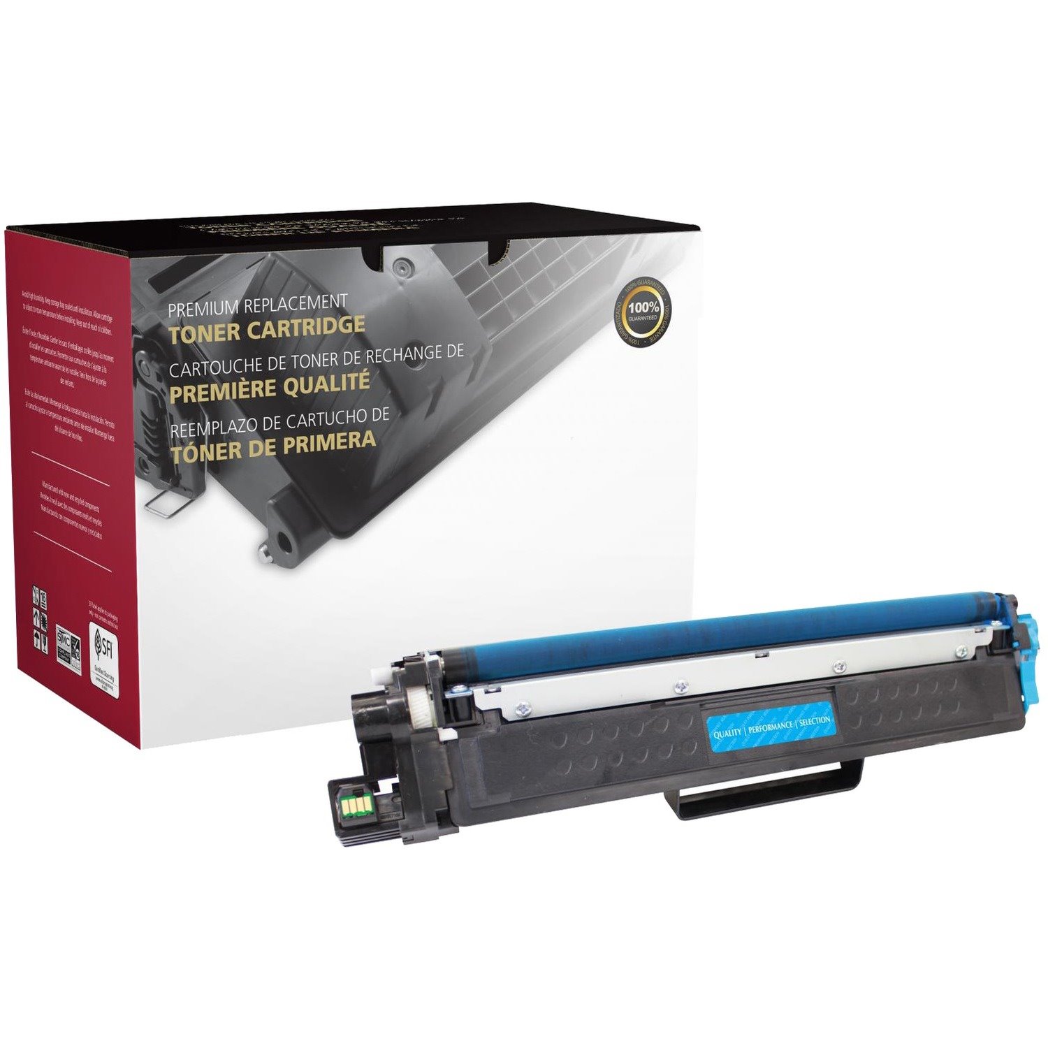 Clover Technologies Remanufactured Laser Toner Cartridge - Alternative for Brother TN223, TN223C - Cyan Pack