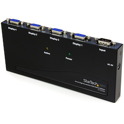 StarTech.com 4 Port High Resolution VGA Video Splitter - 350 MHz