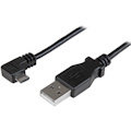 StarTech.com 1m 3 ft Right Angle Micro-USB Charge-and-Sync Cable M/M - USB 2.0 A to Micro-USB - 30/24 AWG