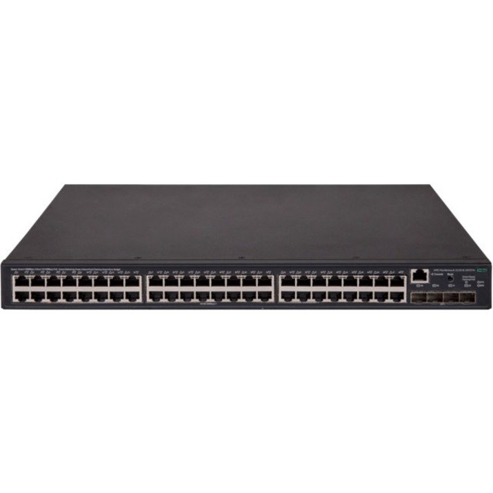 HPE FlexNetwork 5130 EI 5130-48G-POE+-4SFP+ EI 48 Ports Manageable Layer 3 Switch - 10/100/1000Base-T, 10GBase-X - Refurbished