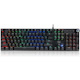Adesso RGB Programmable Mechanical Gaming Keyboard with Detachable Magnetic Palmrest