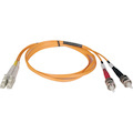 Eaton Tripp Lite Series Duplex Multimode 62.5/125 Fiber Patch Cable (LC/ST), 30M (100 ft.)