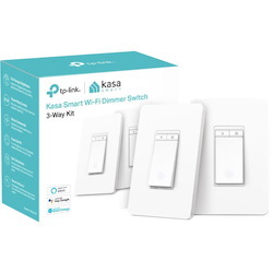 TP-Link Kasa Smart KS230 KIT (2-pack) - Kasa Smart 3 Way Dimmer Switch KIT
