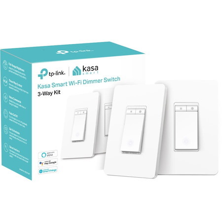 TP-Link Kasa Smart KS230 KIT (2-pack) - Kasa Smart 3 Way Dimmer Switch KIT