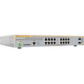 Allied Telesis L3 Switch with 16 x 10/100/1000T PoE Ports and 2 x 100/1000X SFP Ports