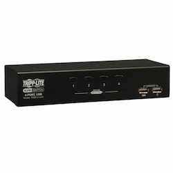 Tripp Lite by Eaton 4-Port Desktop KVM Switch, USB, VGA, 2048 x 1536, DDC2B