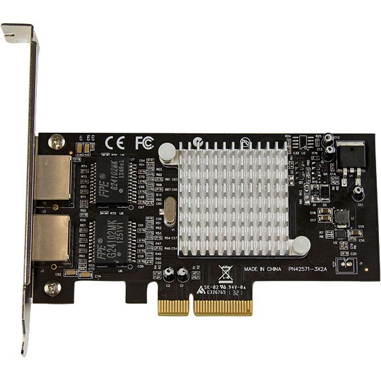 StarTech.com Dual Port PCI Express (PCIe x4) Gigabit Ethernet Server Adapter Network Card - Intel i350 NIC