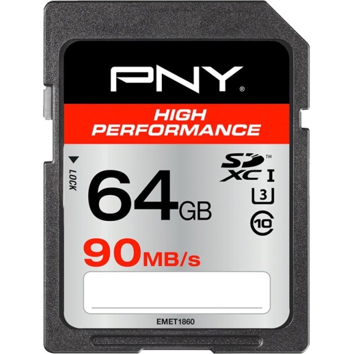 PNY High Performance 64 GB Class 10/UHS-I (U3) SDXC