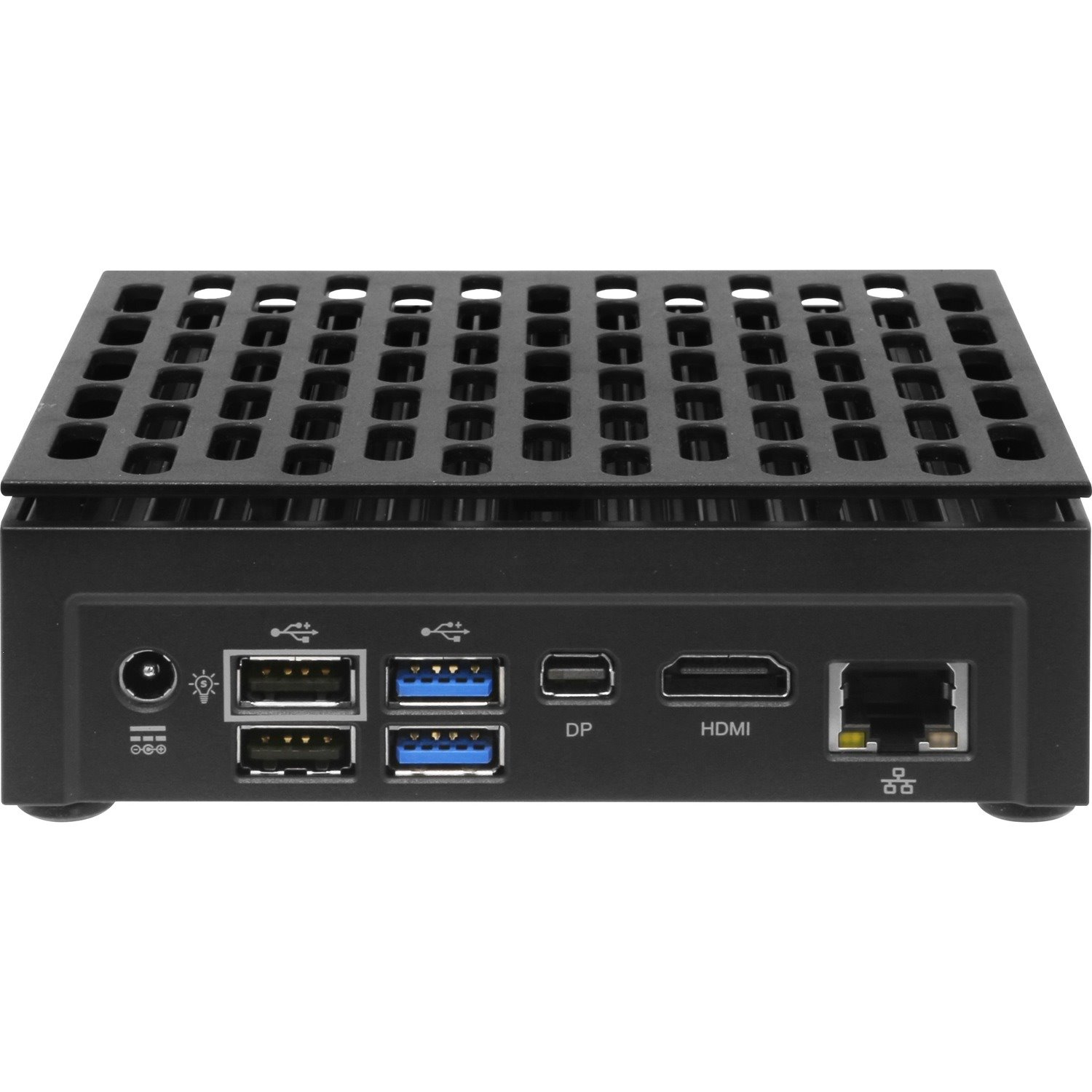 AOpen ACE Mini DE3650S-24B0 Desktop Computer - Fanless - Intel Celeron N6210 Dual-core (2 Core) 1.20 GHz - 4 GB RAM DDR4 SDRAM M.2 SSD - 64 GB Flash Memory Capacity - Mini PC - Black