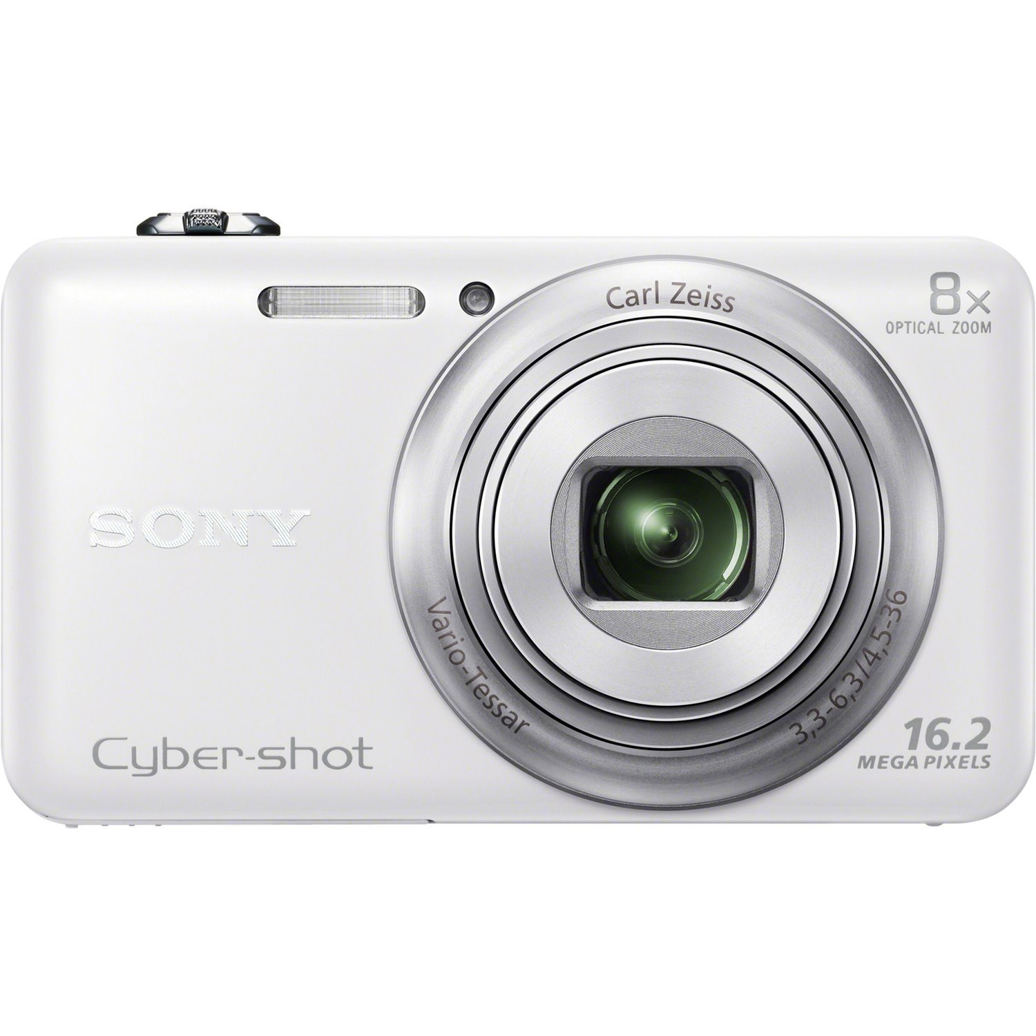 Sony Cyber-shot DSC-WX80 16.2 Megapixel Compact Camera - White