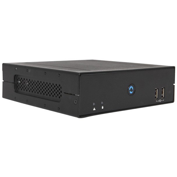 AOpen Digital Engine DE7400 Desktop Computer - Intel Core i7 - 16 GB - 128 GB SSD - Mini PC - Black