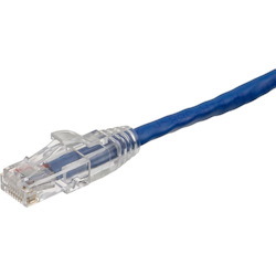 Axiom 200FT CAT6 UTP 550mhz Patch Cable Clear Snagless Boot (Blue) - TAA Compliant