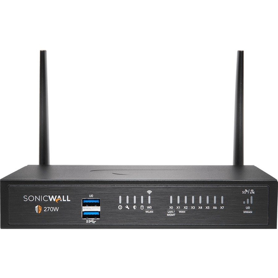 SonicWall TZ270W Network Security/Firewall Appliance Support/Service - TAA Compliant