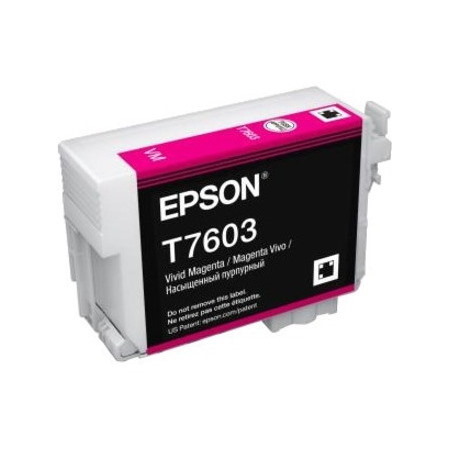 Epson UltraChrome HD T7603 Original Inkjet Ink Cartridge - Vivid Magenta - 1 Pack
