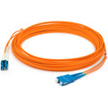 AddOn 30m LC (Male) to SC (Male) Orange OM1 Duplex Fiber OFNR (Riser-Rated) Patch Cable