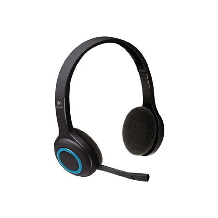 Logitech H600 Wireless Over-the-head Stereo Headset - Black