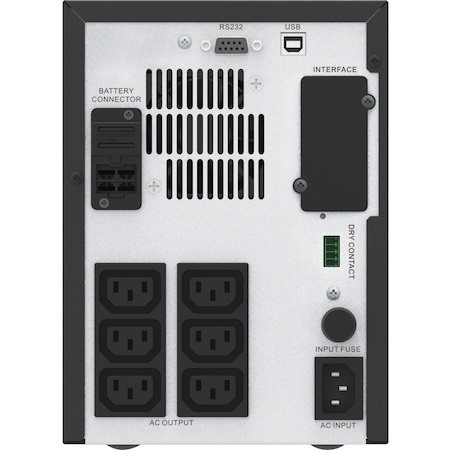 APC by Schneider Electric Easy UPS Line-interactive UPS - 1 kVA/700 W