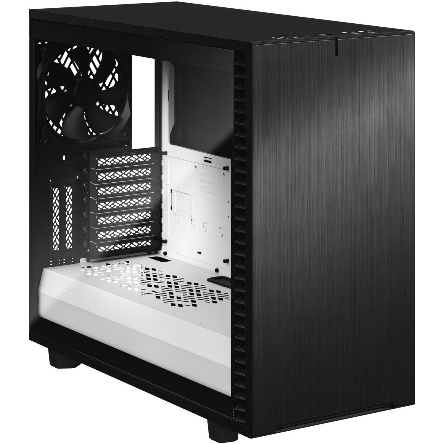 Fractal Design Define 7 Computer Case - ATX Motherboard Supported - Steel, Anodized Aluminium - Black, White