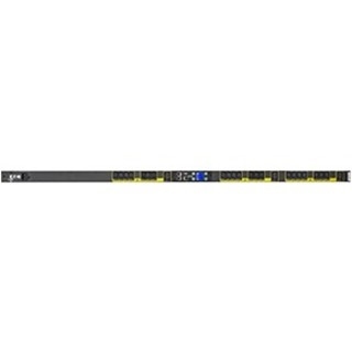 Eaton Metered Outlet Rack PDU, 0U, C20 input, 3.84 kW max, 100-240V, 16A, 10 ft cord, Single-phase, Outlets: (21) C13 Outlet grip, (3) C19 Outlet grip