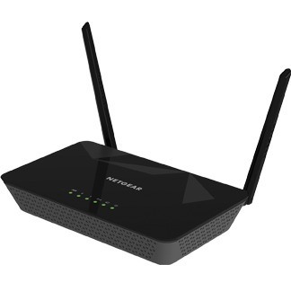 Netgear D1500 Wi-Fi 4 IEEE 802.11n ADSL2+ Modem/Wireless Router