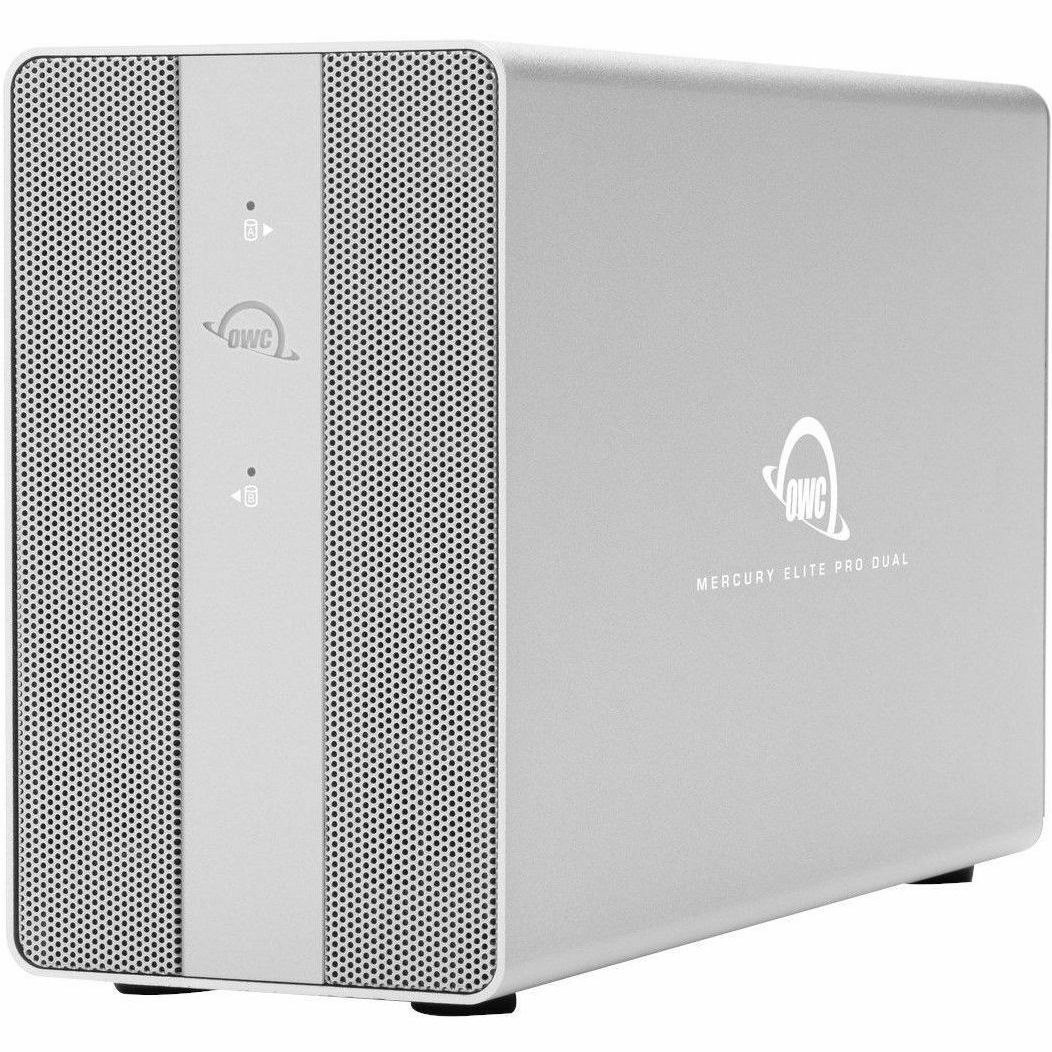 OWC Mercury Elite Pro Dual with 3-Port Hub External Storage Solution