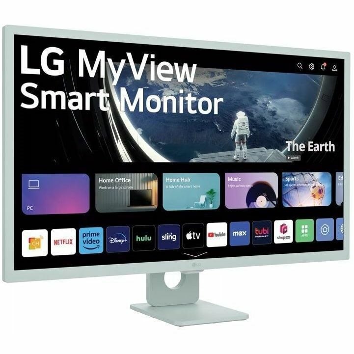 LG MyView 32SR50F-G 32" Class Full HD Smart LCD Monitor - 16:9 - Green