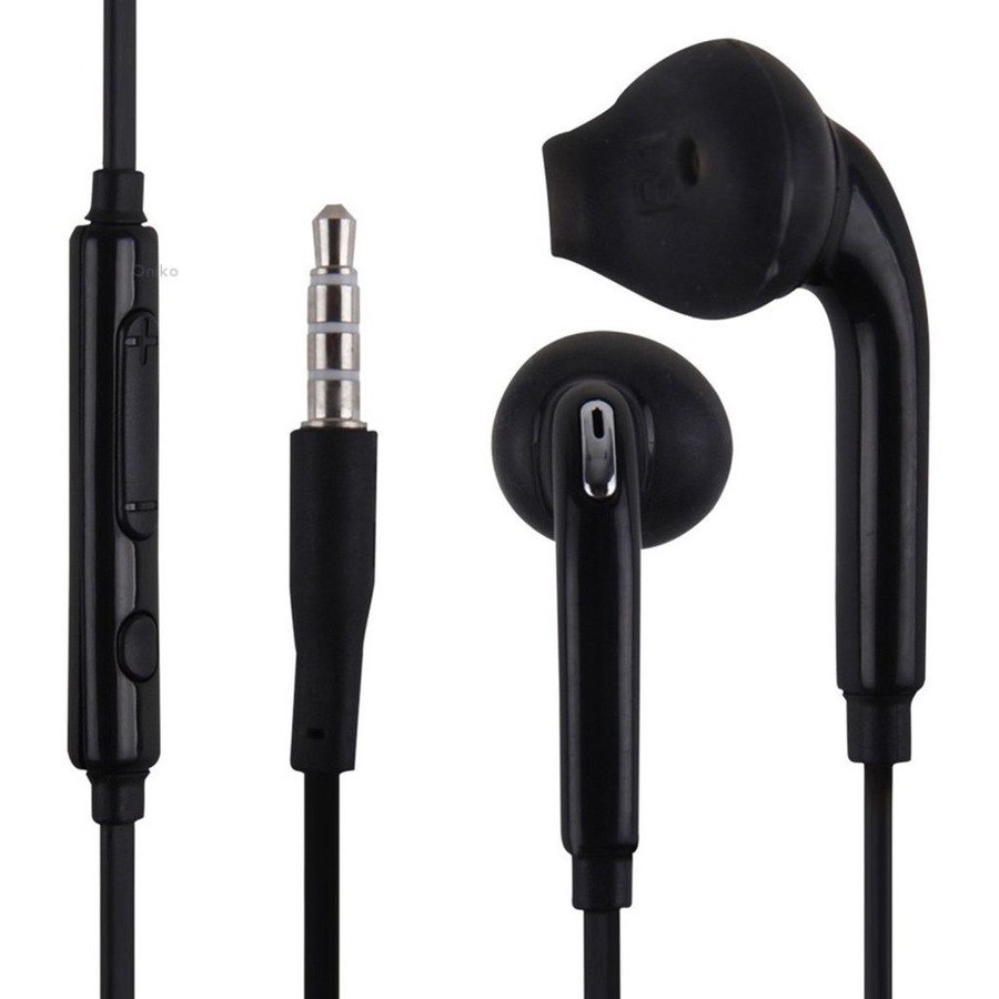 4XEM Earbud Earphones For Samsung Galaxy/Tab (Black)