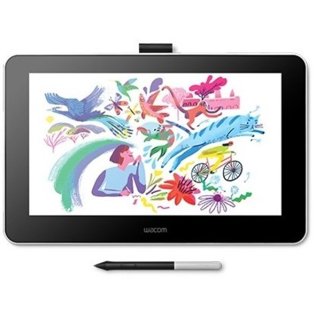 Wacom One DTC133W0C Graphics Tablet - 33.8 cm (13.3") - 2540 lpi - Cable