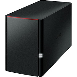BUFFALO LinkStation SoHo 220 2-Bay 8TB Home Office Private Cloud Data Storage with Hard Drives Included/Computer Network Attached Storage/NAS Storage/Network Storage/Media Server/File Server