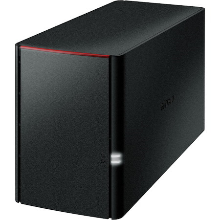BUFFALO LinkStation SoHo 220 Home-Office NAS Storage 4TB Personal Cloud Hard Drives Included
