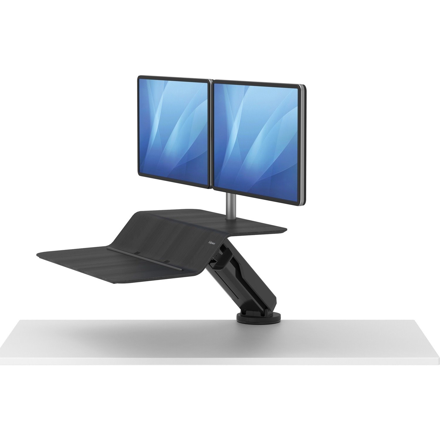 Fellowes Lotus Clamp Mount for Workstation - Black