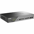 D-Link DSS-200G DSS-200G-10MP 8 Ports Manageable Ethernet Switch - Gigabit Ethernet - 10/100/1000Base-T, 1000Base-X