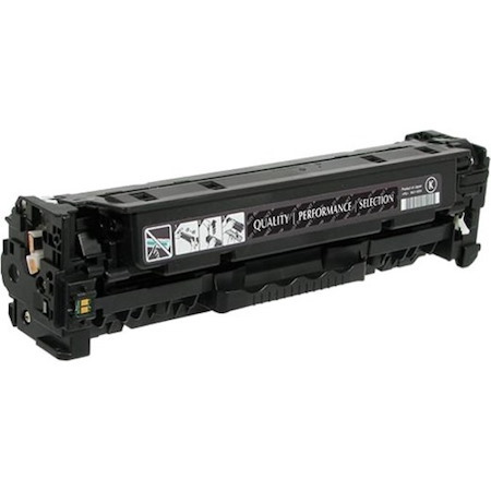 Clover Technologies Remanufactured Laser Toner Cartridge - Alternative for HP 305A (CE410A) - Black - 1 Each