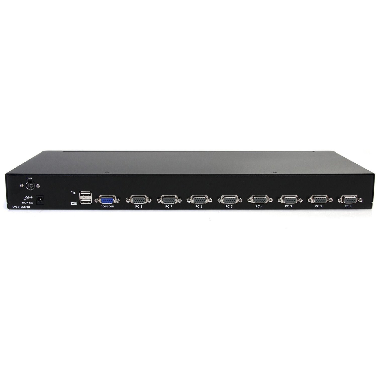 StarTech.com 8 Port 1U Rackmount USB KVM Switch with OSD