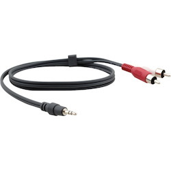 Kramer C-A35M/2RAM-25 7.62 m Mini-phone/RCA Audio Cable for Audio Device, PC, Sound Card, MP3 Player