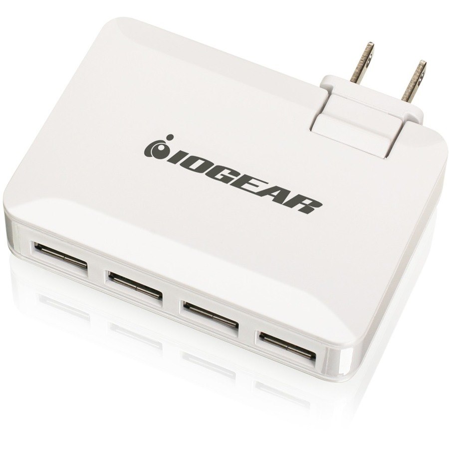 IOGEAR QuadSmart USB 4.2A Wall Charger