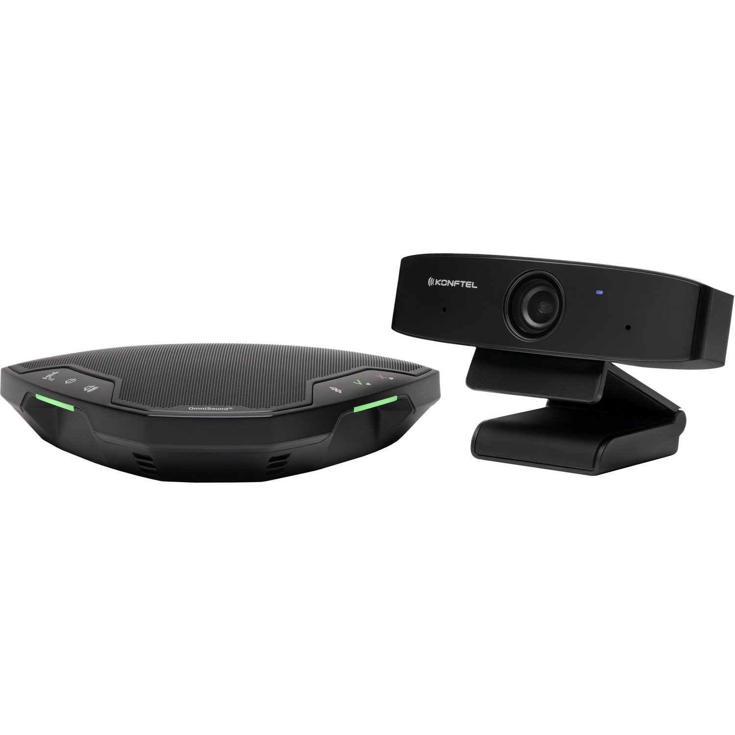 Konftel Personal Video Kit - Room type: Personal - Business webcam - Professional speakerphone - 1080p Full HD - OmniSound&reg; with HD audio - Small and portable
