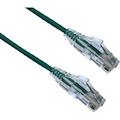 Axiom 1FT CAT6A BENDnFLEX Ultra-Thin Snagless Patch Cable 650mhz (Green)