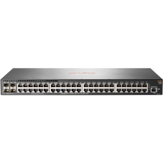HPE 2930F 2930F 48G 4SFP 48 Ports Manageable Layer 3 Switch - 10 Gigabit Ethernet, Gigabit Ethernet - 10/100/1000Base-TX, 10GBase-X