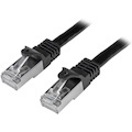 StarTech.com 5m Cat6 Patch Cable - Shielded (SFTP) Snagless Gigabit Network Patch Cable - Black