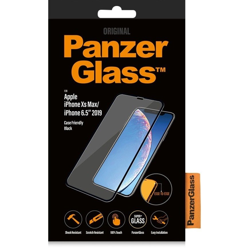 PanzerGlass Original Screen Protector Crystal Clear, Black